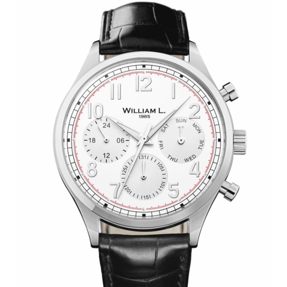 William L Vintage Chronograph Wristwatch. NWT